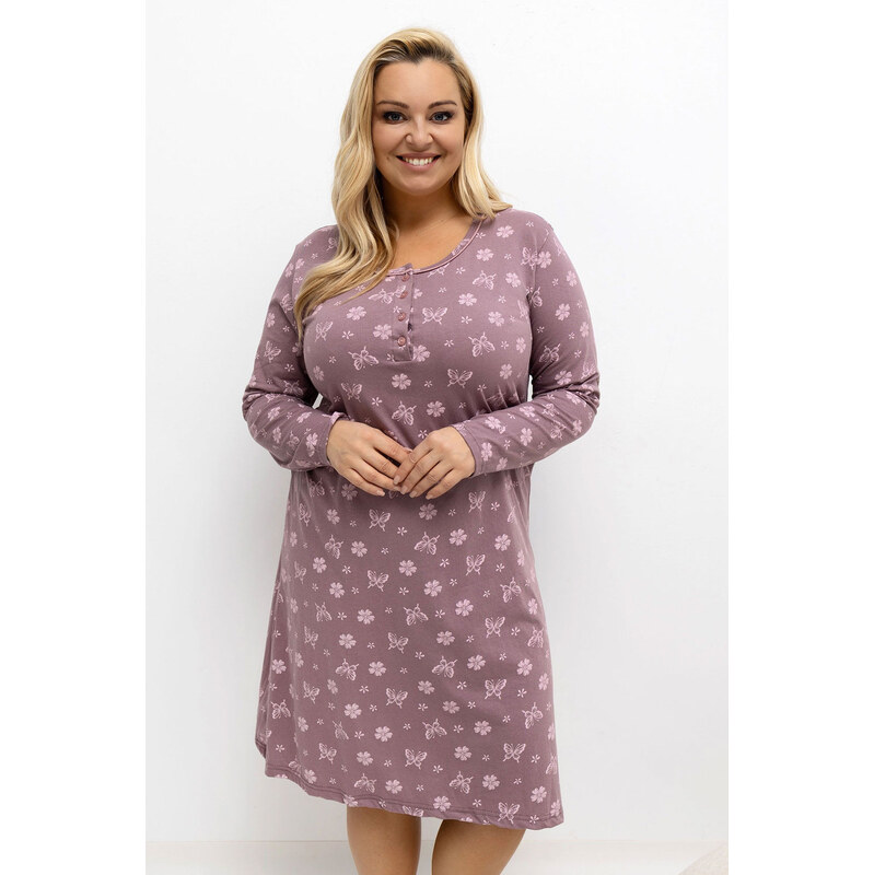 Noční košile Plus Size model 221200 Forever Pink 113509026