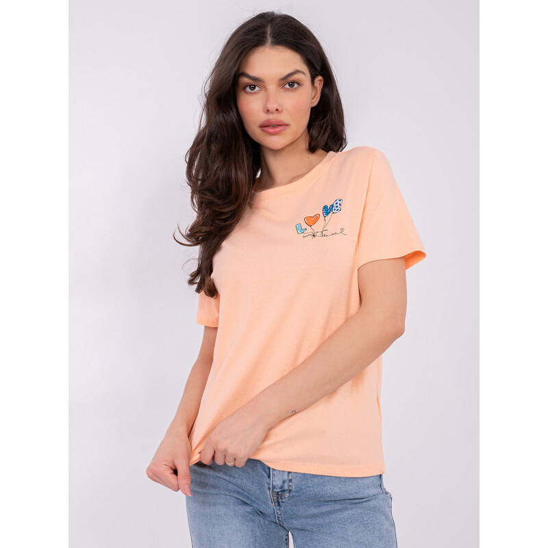 FPrice Tričko D12022M02844A peach