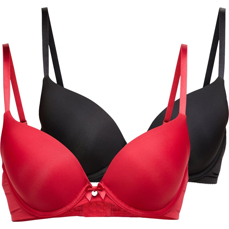 Hunkemöller Podprsenka P&M červená / černá