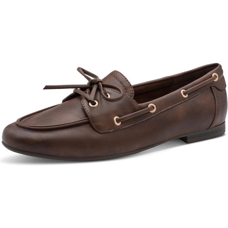 MARCO TOZZI Slipper čokoládová
