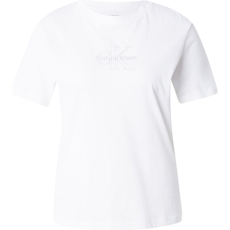 Calvin Klein Jeans Tričko bílá
