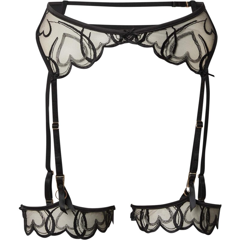 Hunkemöller Podvazek Olivia černá 112567279