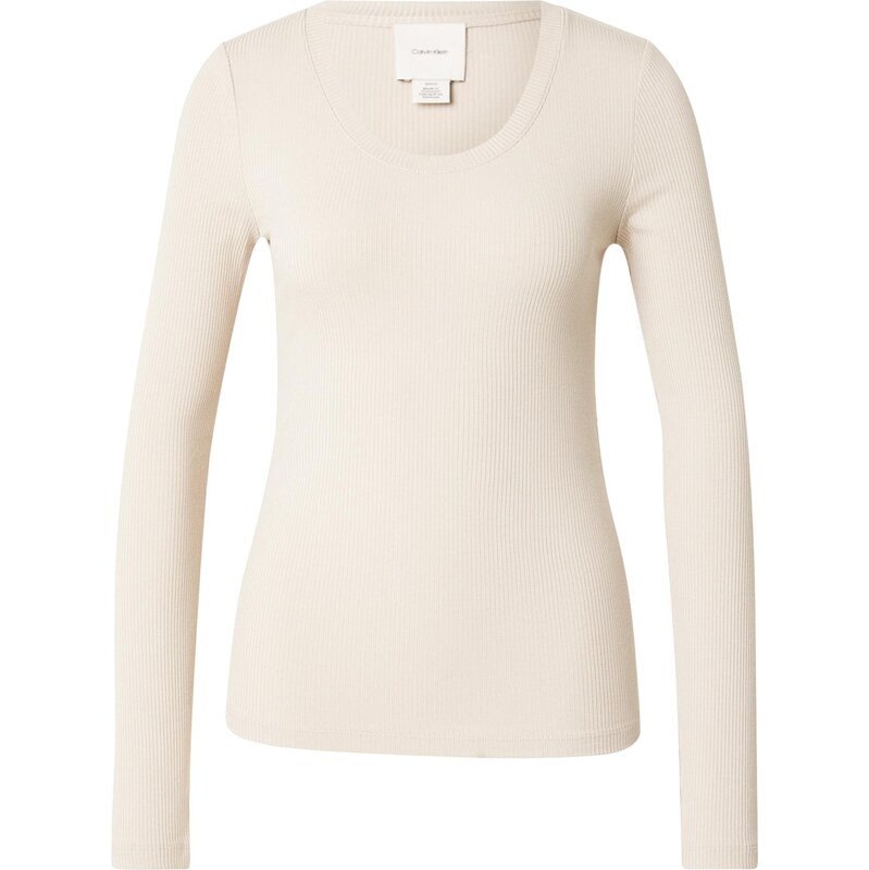Calvin Klein Tričko krémová