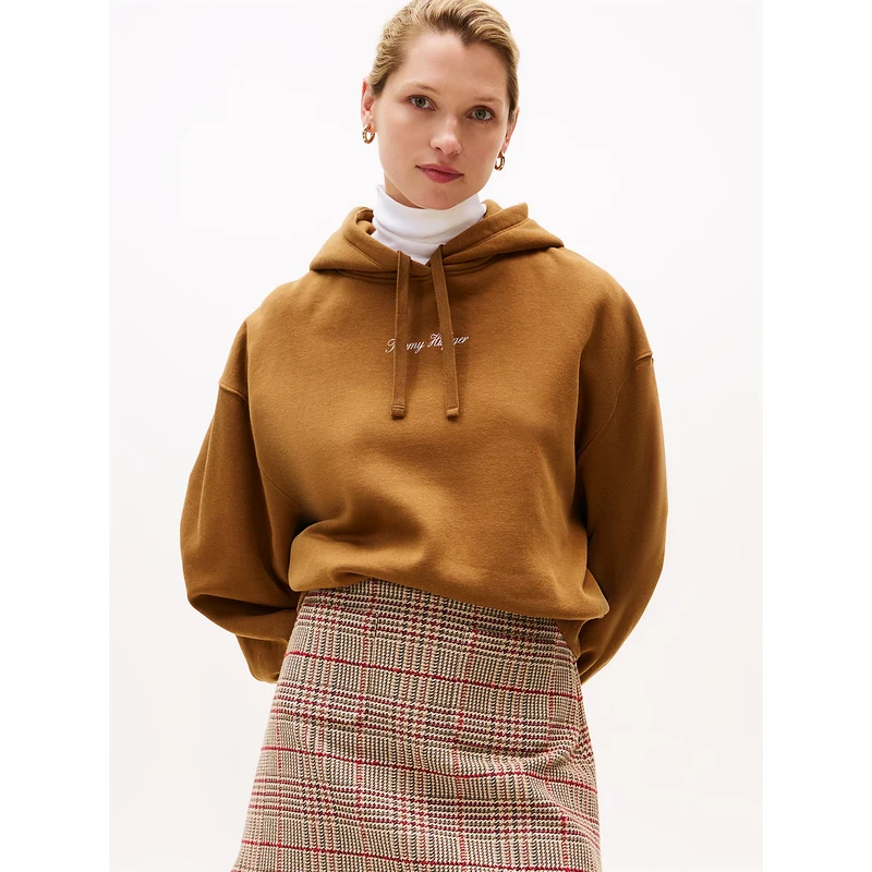 Tommy Hilfiger dámská hnědá mikina
