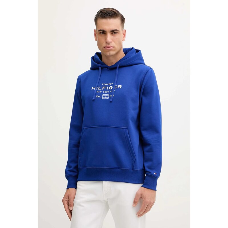 Tommy Hilfiger pánská modrá mikina