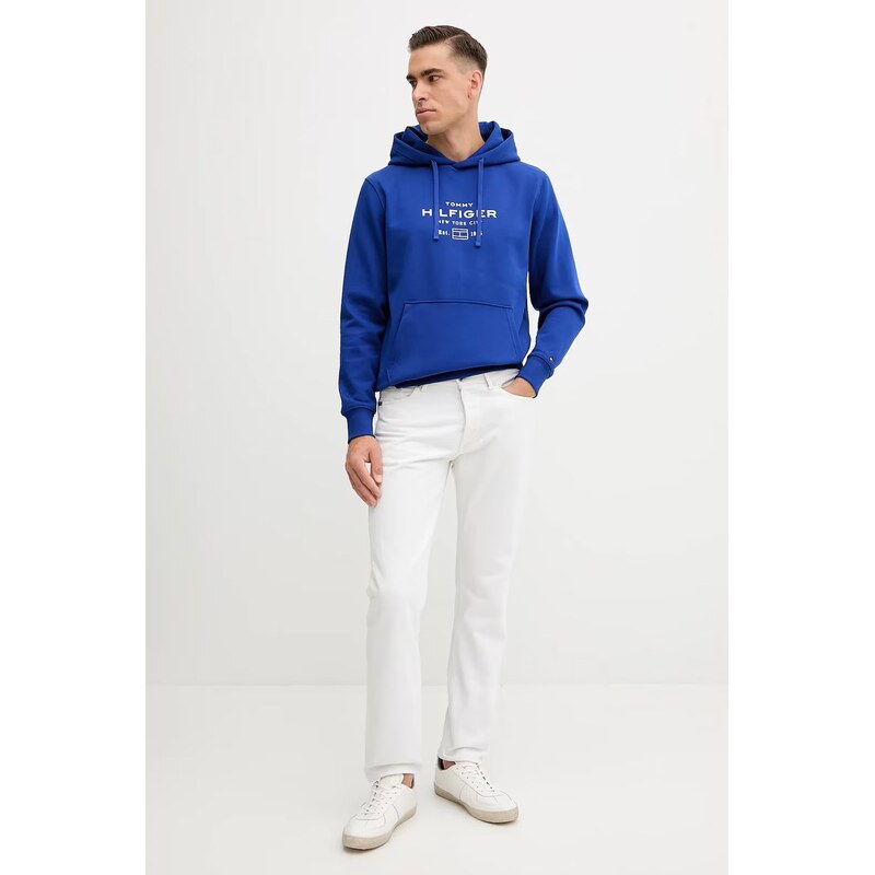 Tommy Hilfiger pánská modrá mikina