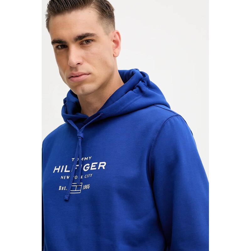 Tommy Hilfiger pánská modrá mikina