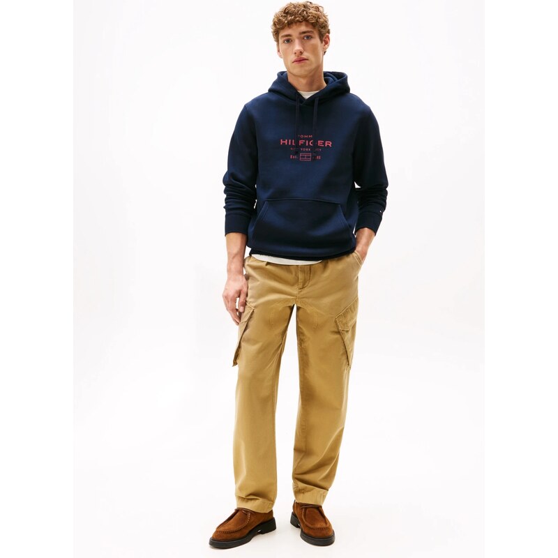 Tommy Hilfiger pánská tmavě modrá mikina