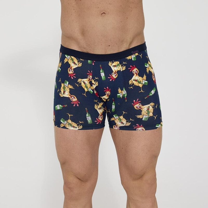 Boxerky Cornette Tattoo 280/255 Chicken S-2XL