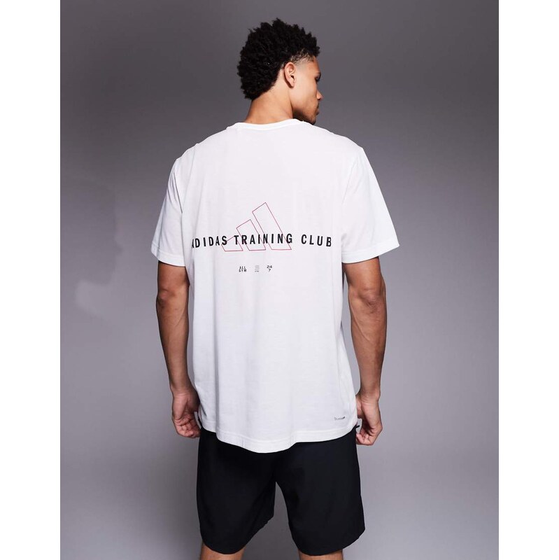 adidas performance adidas Training t-shirt with back print in