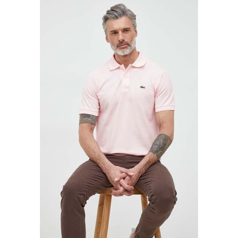 Bavlněné polo tričko Lacoste 112587077