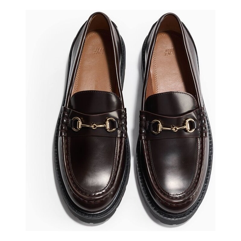 H&M - Robustní mokasíny - hnědá 112584981