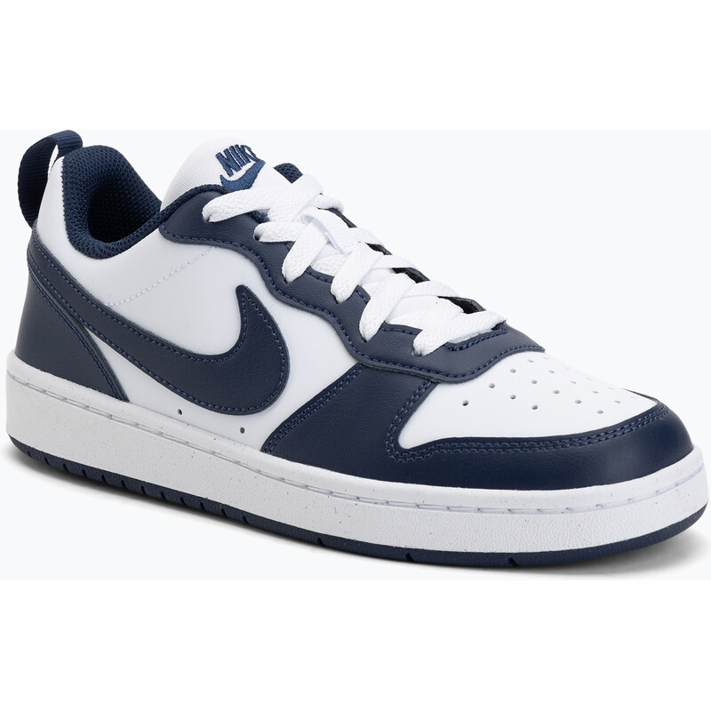 Boty Nike Court Borough Low Next Bloom white/white/midnight navy