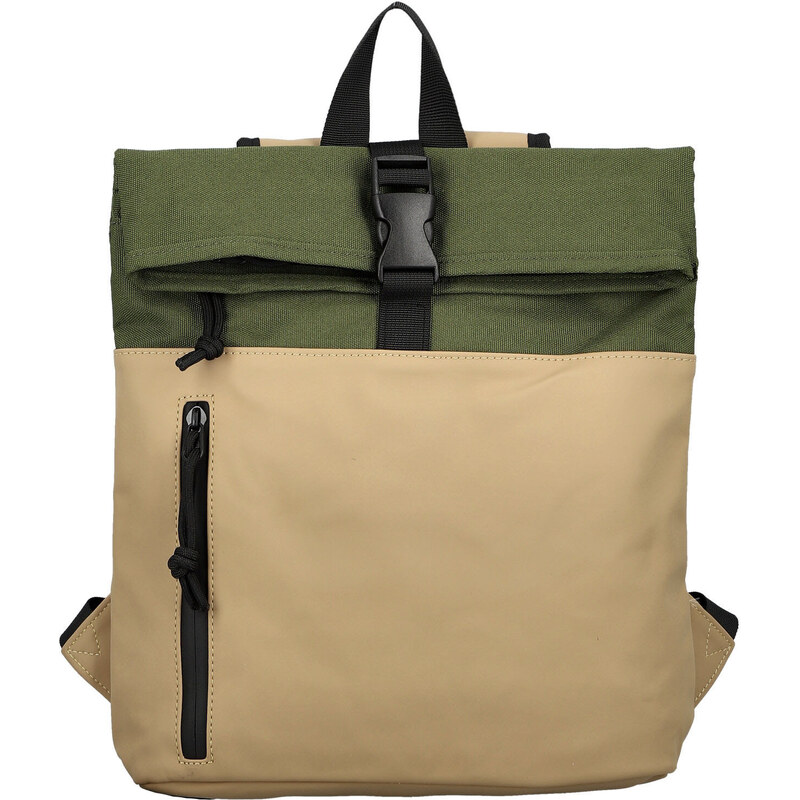Studentský batoh khaki - Firenze Arvid Khaki