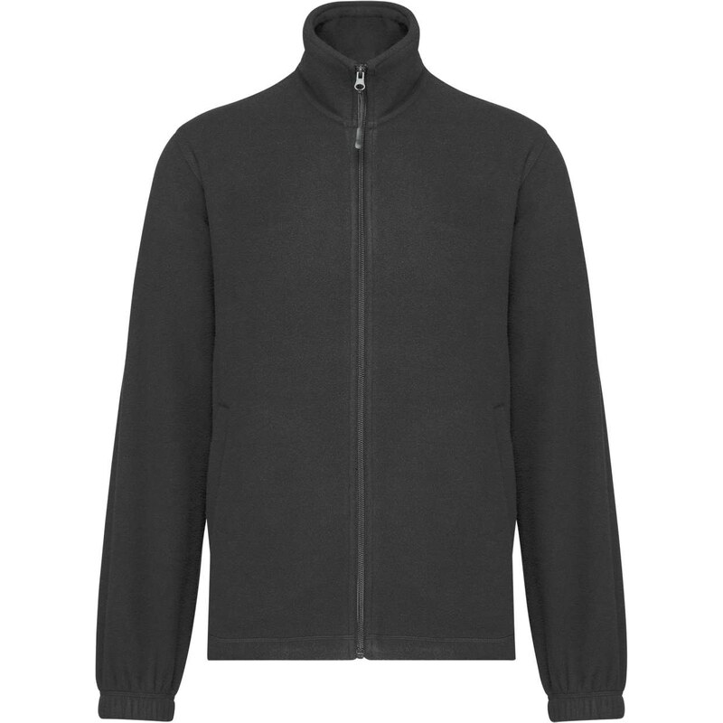Kariban Unisex mikrofleecová bunda s elastickým lemem –