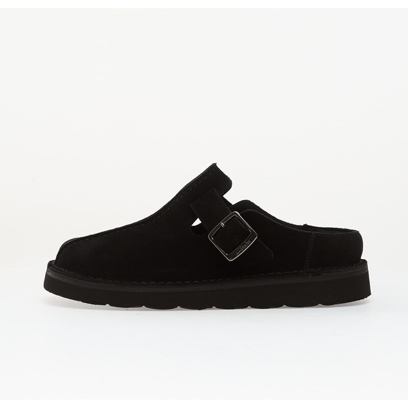 Clarks Solsbury Mule Black Sde