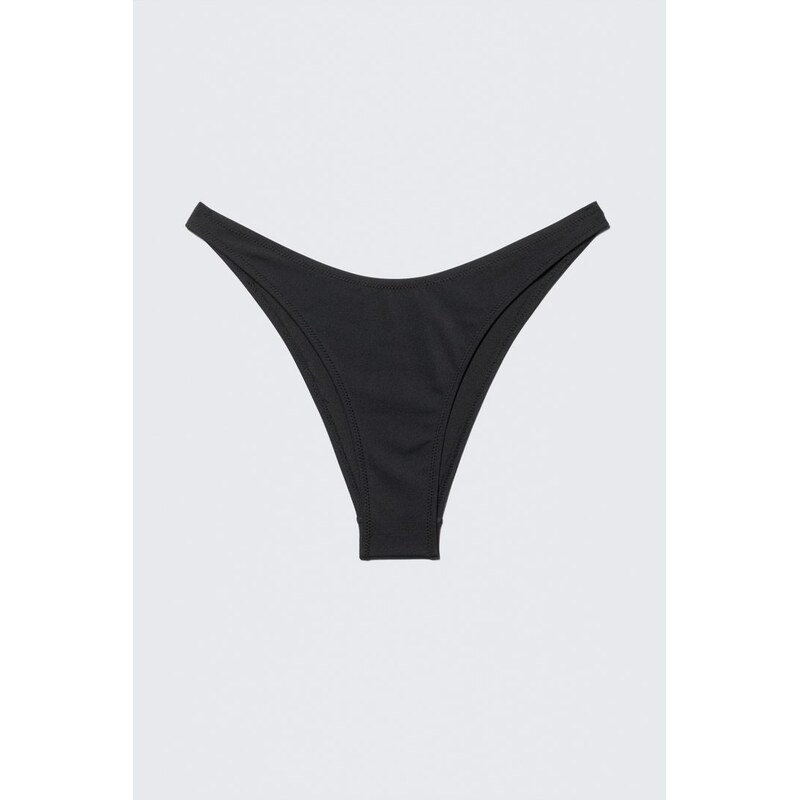 H&M - Brazilian Mini Bikini Bottom - černá 108130923
