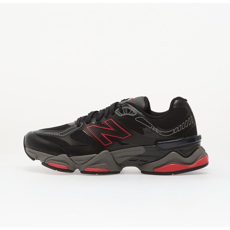 New Balance 9060 Black/ Fire Cracker