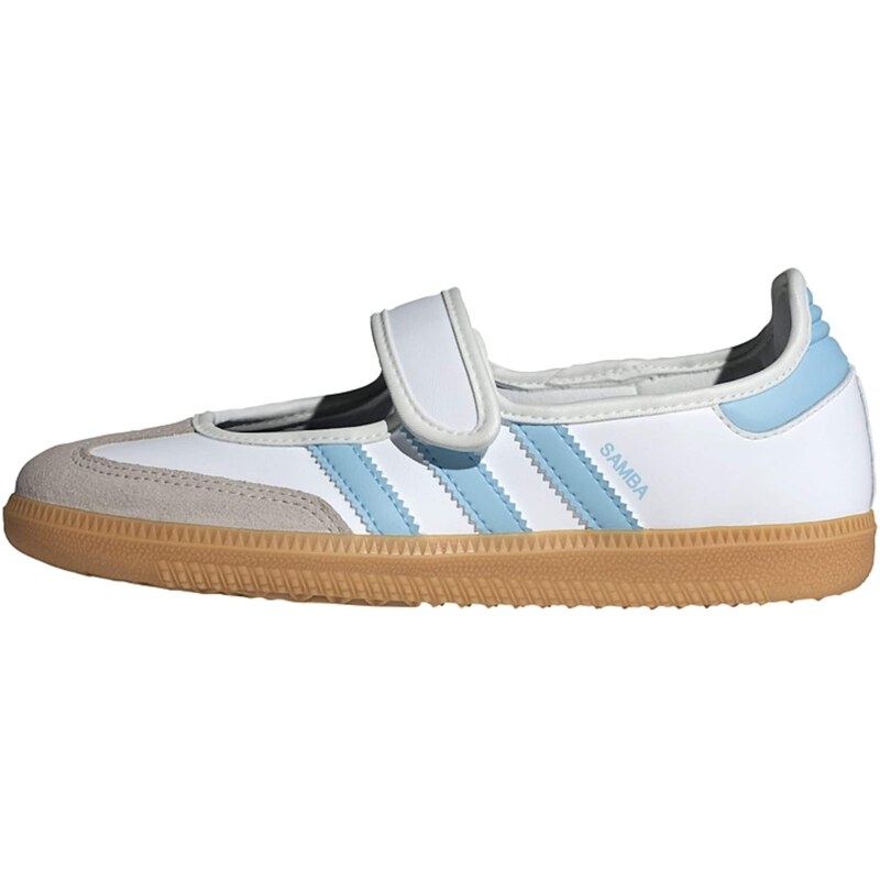 ADIDAS ORIGINALS Tenisky Samba tmavě béžová / světlemodrá / bílá 112644474