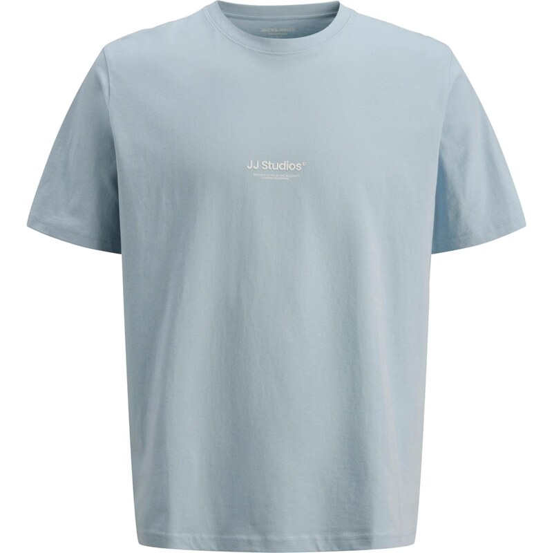 Jack & Jones Plus Tričko JJESoho opálová / bílá