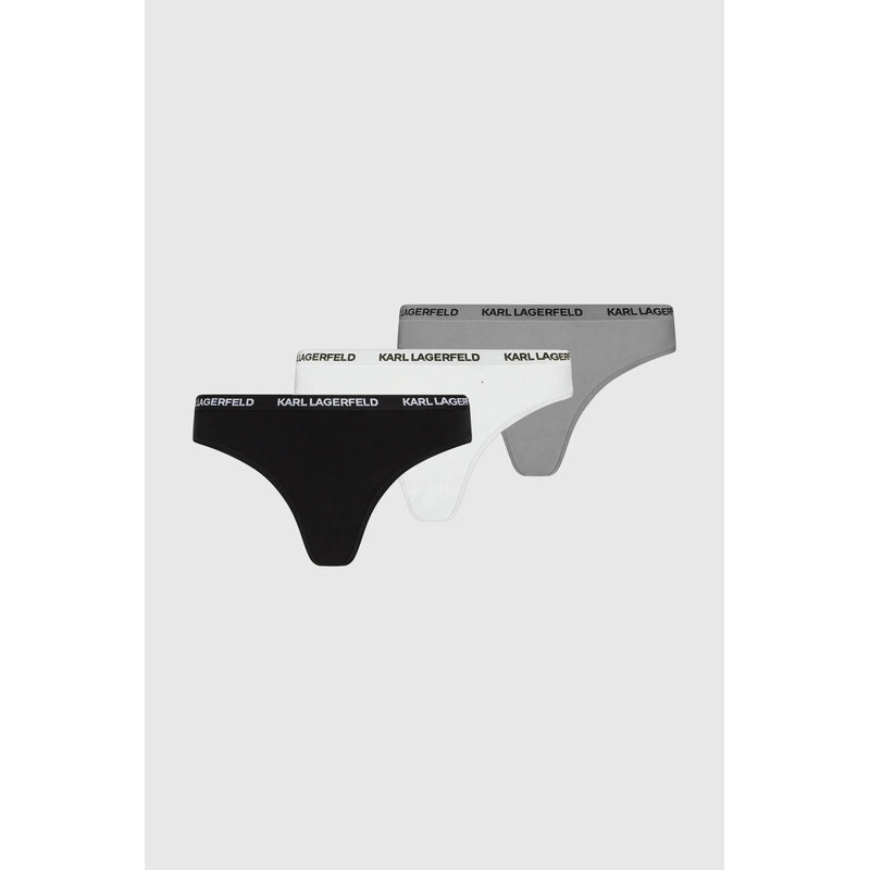 SPODNÍ PRÁDLO KARL LAGERFELD LOGO THONG