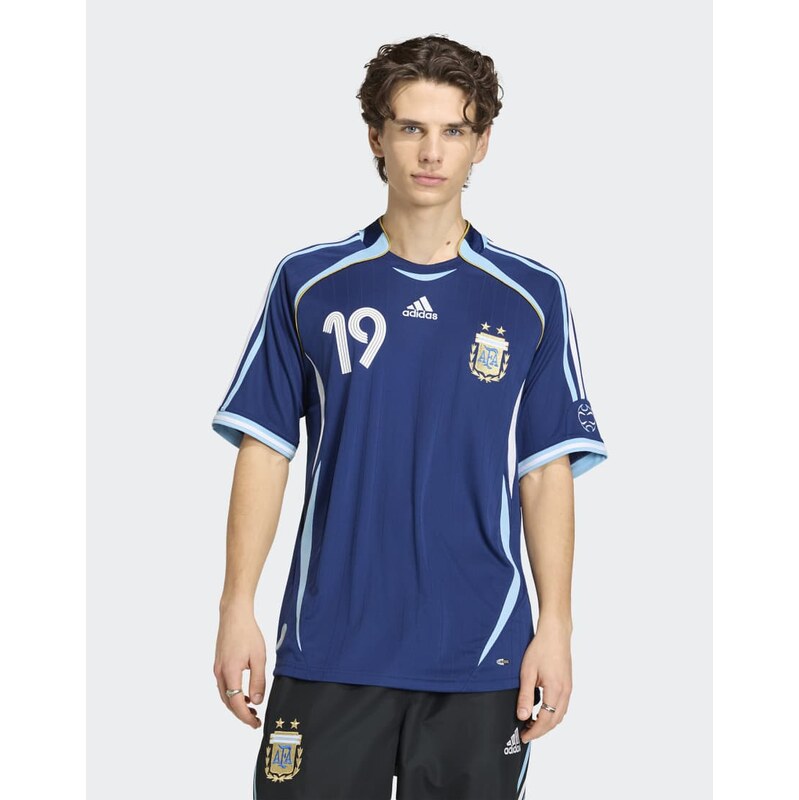 adidas performance Argentina away jersey 2006 messi in dark blue