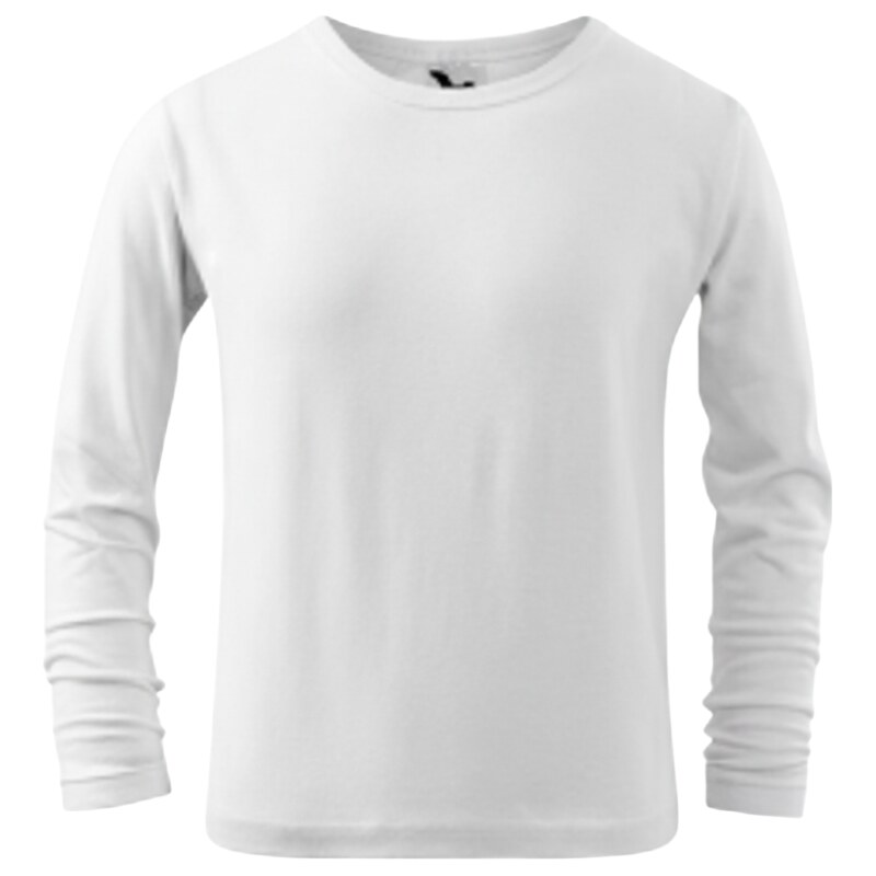 DĚTSKÉ TRIČKO bílé Malfini Fit-T LS