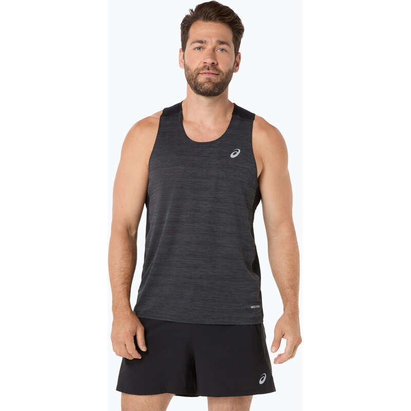 Pánské běžecké tričko ASICS Road Singlet performance black