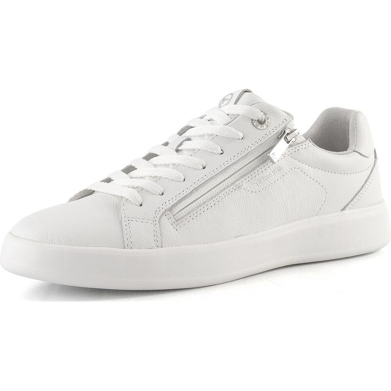Tamaris bílé tenisky se zipem 1-23709-44