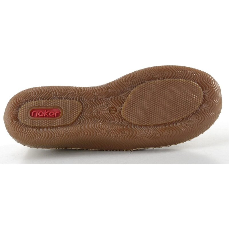 Rieker šněrovací polobotky krémové N2402-60