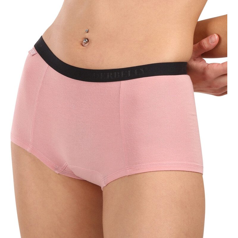 Menstruační kalhotky Underbelly Lowee růžové (LOWEE-RU-EM-1-MM)