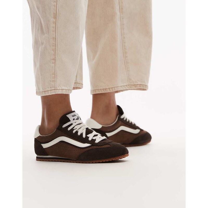 Vans Super Lowpro trainers in brown