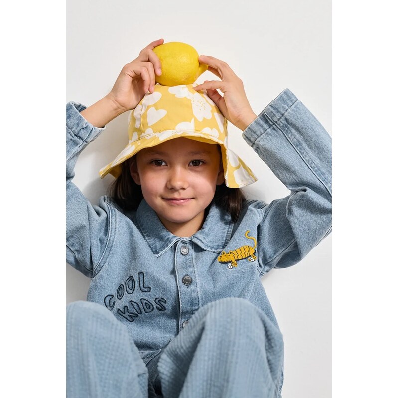 Dětská riflová bunda Liewood Kinsley Placement Denim Overshirt 112692234
