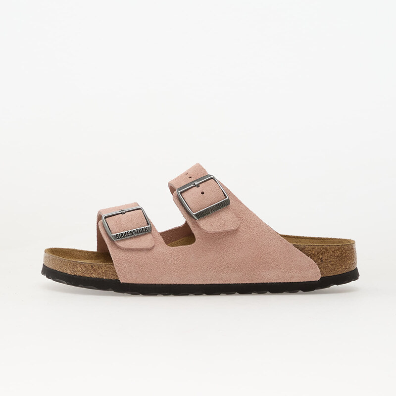 Birkenstock Arizona Suede Leather Unisex Pink Clay