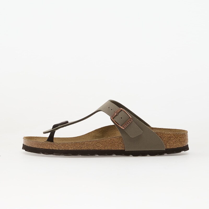 Birkenstock Gizeh Birkibuc Unisex Stone 112654745