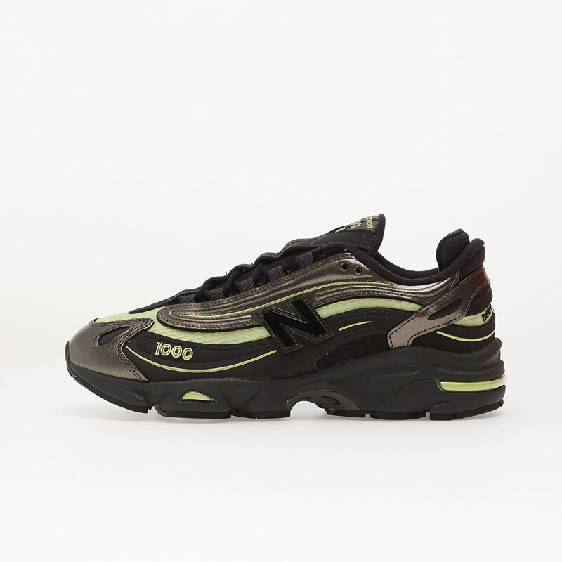 New Balance 1000 Black Metallic/ Dry Lime Ykk