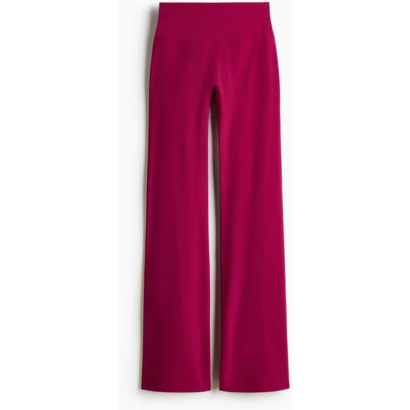 H&M - Sportovní legíny SculptMove Flared - růžová 112655214