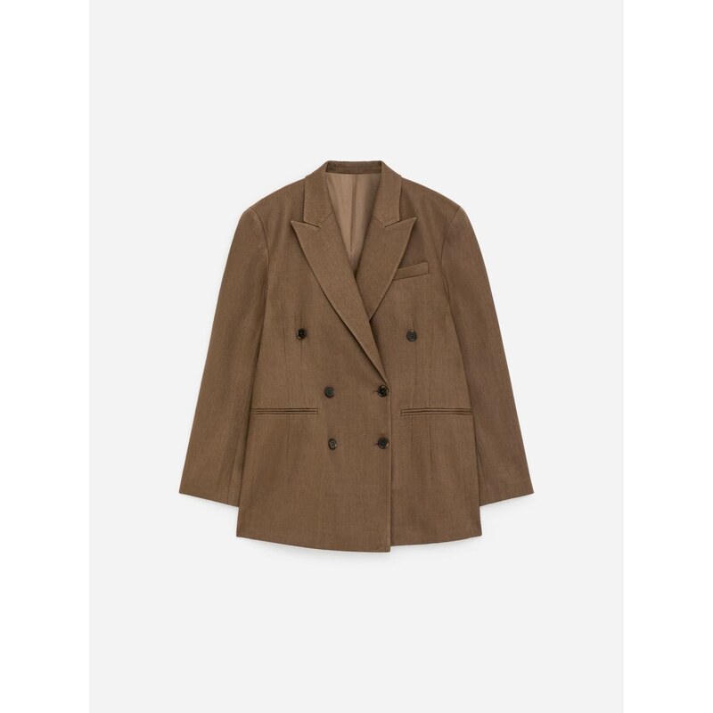 H&M - Dvouřadé sako - béžová 112655254