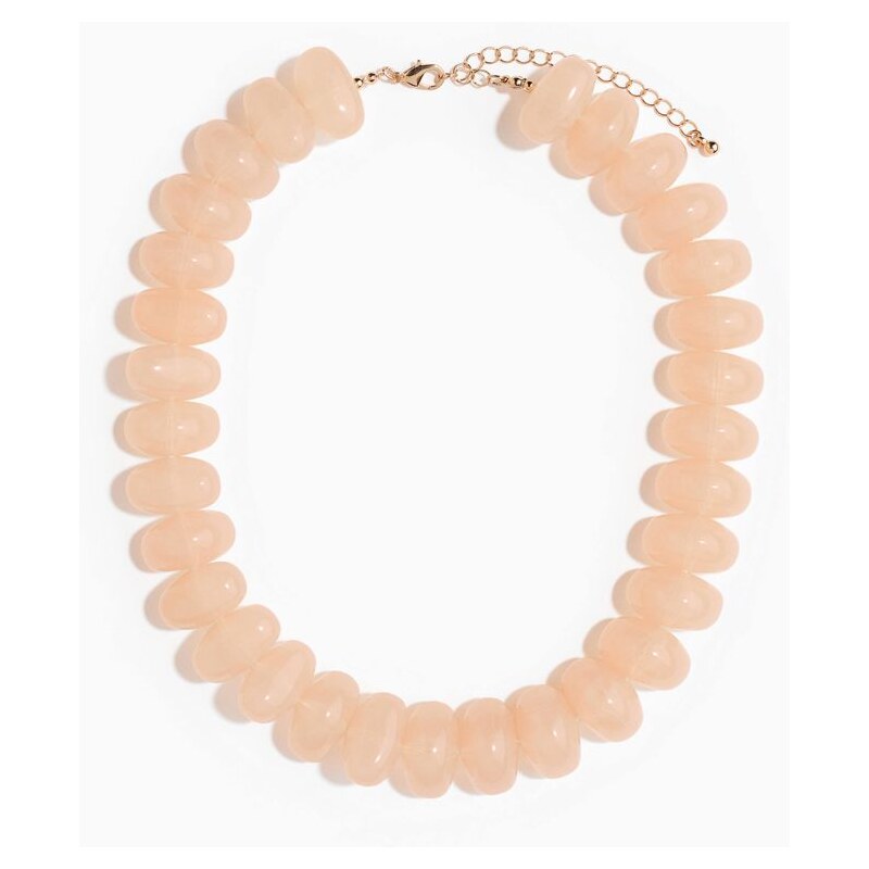 H&M - Korálkový náhrdelník - zlatá 112655324