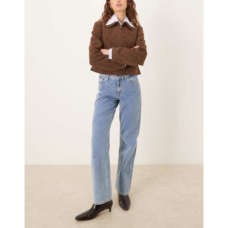 JJXX Seville loose jeans in light blue 112655562