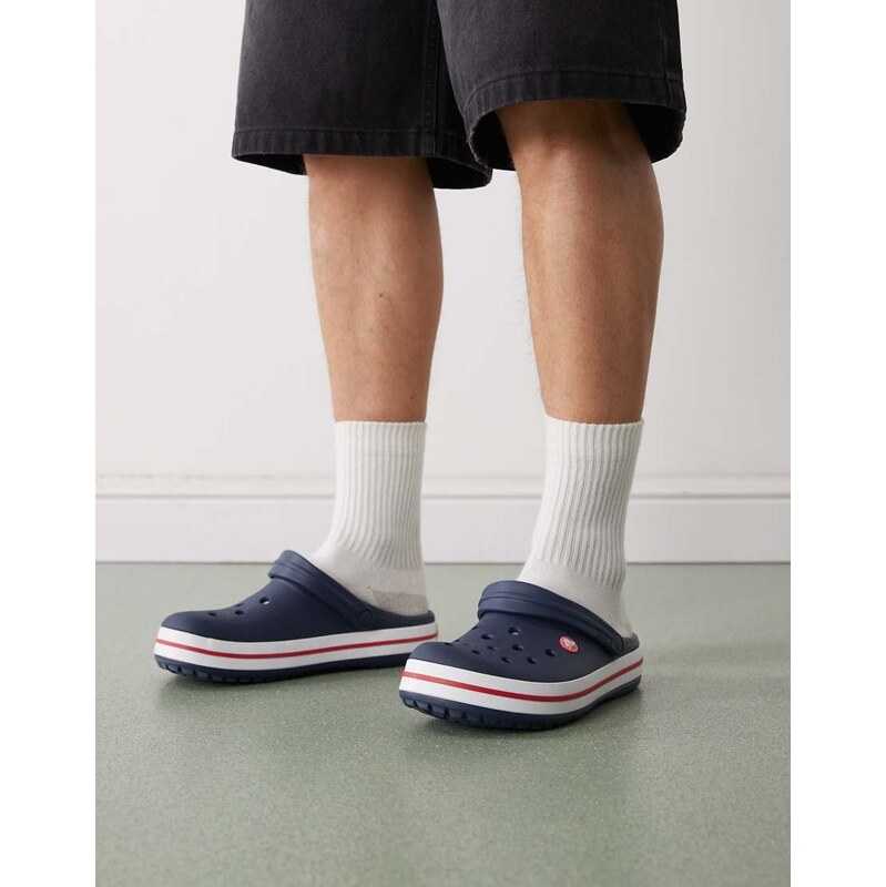 Crocs Crocband clogs in navy