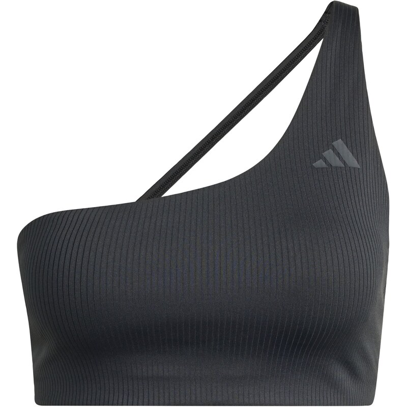 ADIDAS PERFORMANCE Sportovní podprsenka Optime šedá / černá