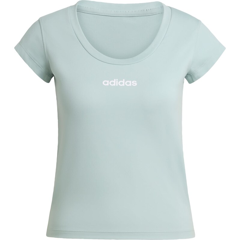 ADIDAS PERFORMANCE Funkční tričko Hyperglam mátová / bílá