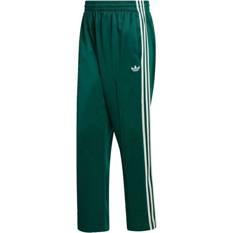 ADIDAS ORIGINALS Funkční kalhoty BAGGY TRACK smaragdová / bílá