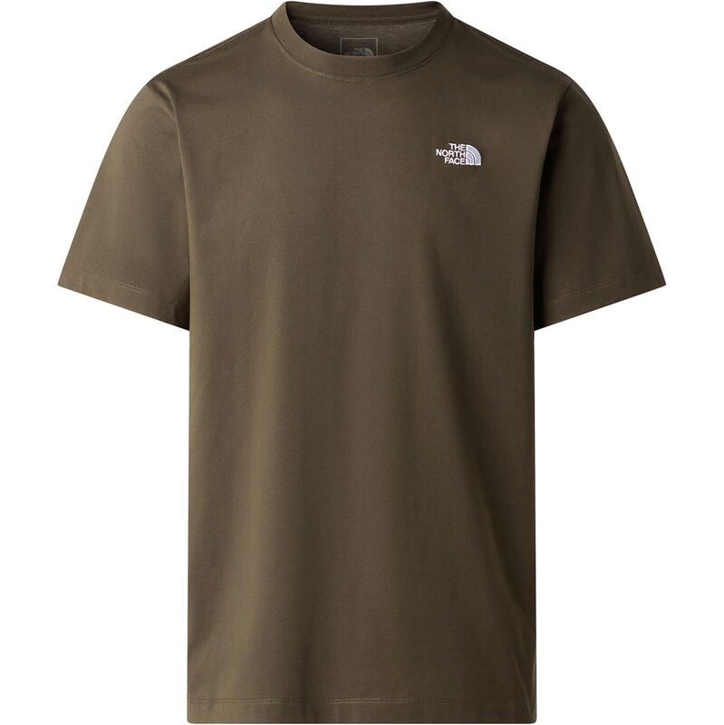 THE NORTH FACE Tričko Evolution Simple Dome tmavě zelená / bílá