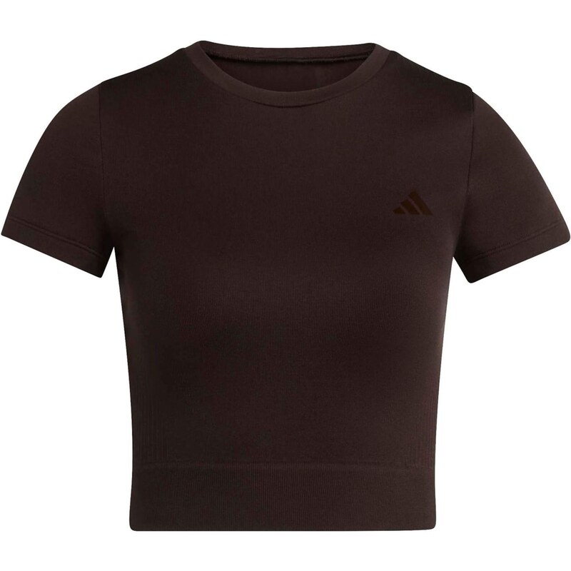 ADIDAS PERFORMANCE Funkční tričko 'Essentials' hnědá
