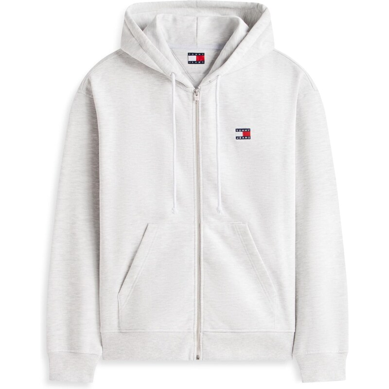 Tommy Jeans Mikina 90S bílý melír