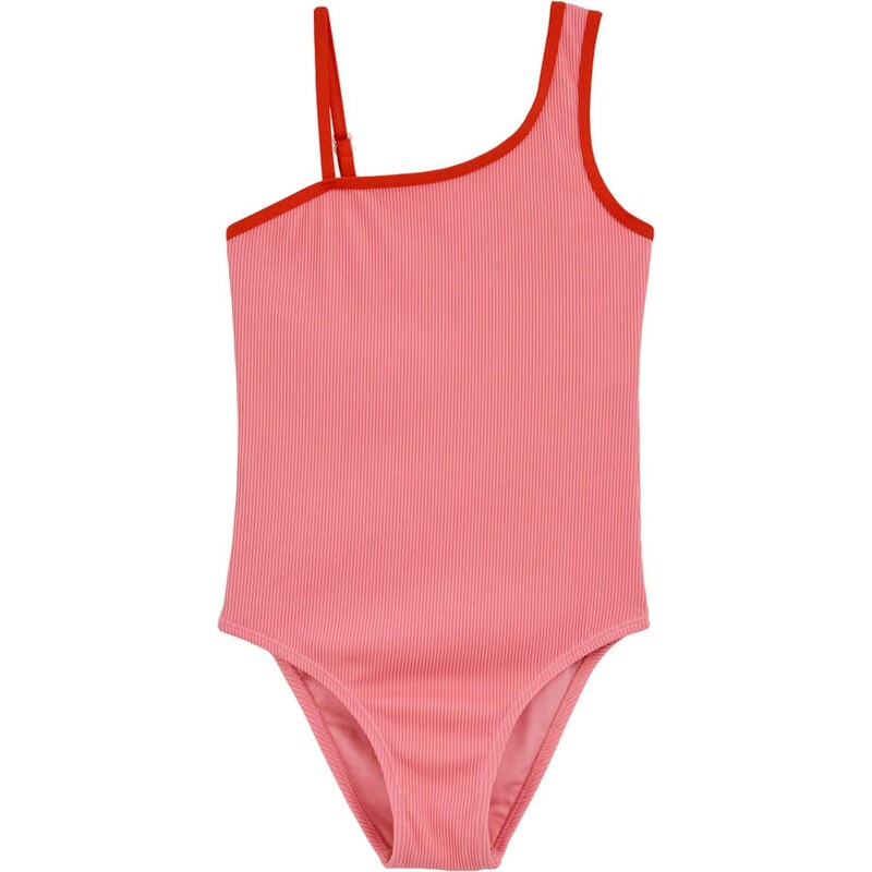 WE Fashion Plavky pink / tmavě červená