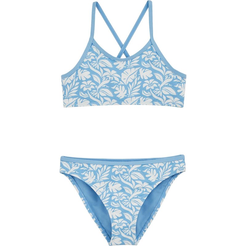 WE Fashion Bikiny světlemodrá / bílá