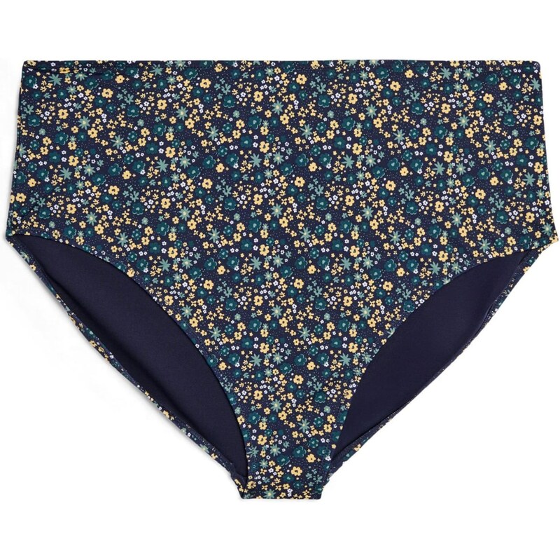 Swim by Zizzi Spodní díl plavek námořnická modř / žlutá / zelená 112660052